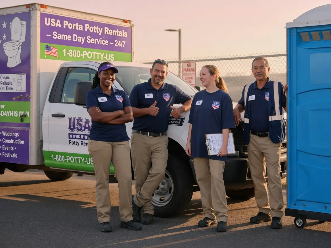 Porta Potty Rental company in Reeseville, WI